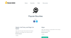 Desktop Screenshot of bitcoinbountyhunter.com